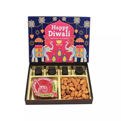 प्रिंटेड डेकोरेटिव वेडिंग गिफ्ट पैकिंग बॉक्स दिवाली ड्राई फ्रूट पैकिंग बॉक्स खाली