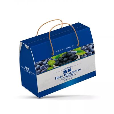 नालीदार गत्ता अंगूर पैकिंग बॉक्स Recyclable Dia9cm * H16cm